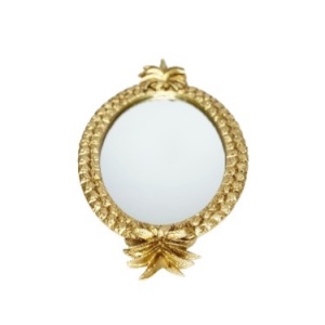 Pineapple Mirror Plates